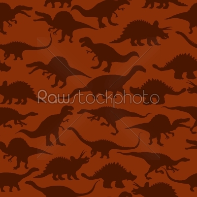 Dinosaurs seamless pattern