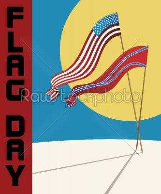 Flag Day card