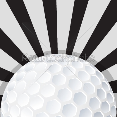 Golf ball icon design