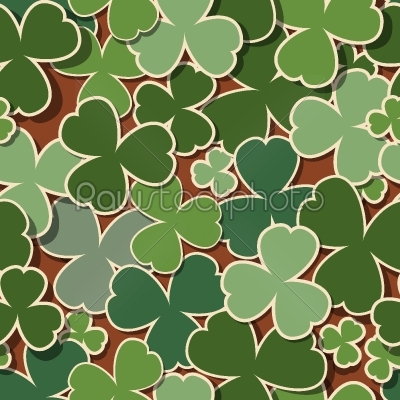 Green background for St. Patrick_qt_s Day