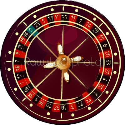 Grunge roulette wheel