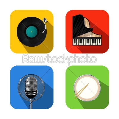 Music and party icons 1