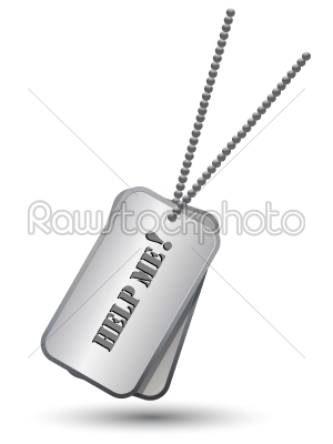 Personalized army tags