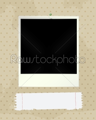 Photo frame and note