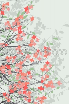 Spring blossom print