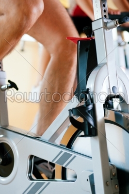 Bicycle Spinning in gym