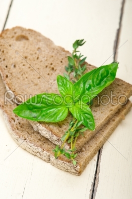 bread basil and thyme