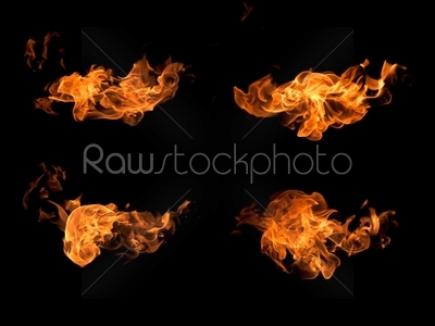 Burning flame 