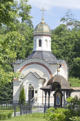 Chapel of celibate priest Vasily, monks Trophime and Ferapont