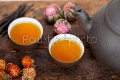 Chinese style herbal floral tea