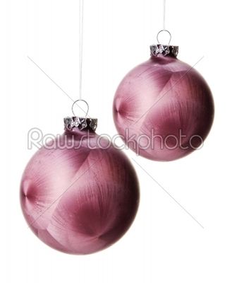 christmas decoration purple