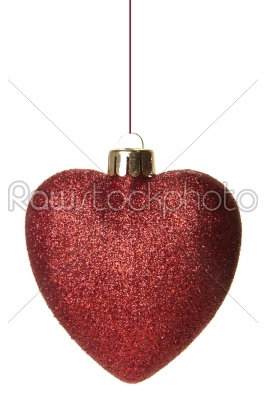 christmas ornament red