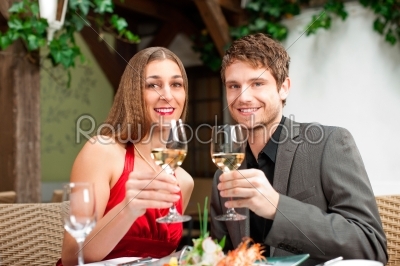 Couple having Drink