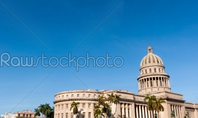 Cuba Old Havana with the Capitol
