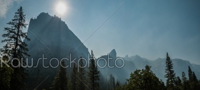 el capitan panorama Yosemite