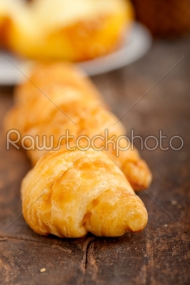 fresh croissant french brioche 