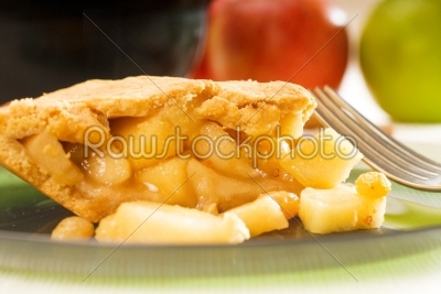 fresh homemade apple pie