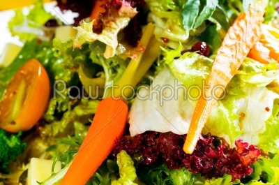 fresh mixed salad