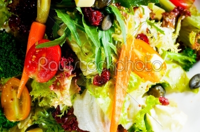 fresh mixed salad