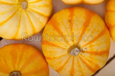 fresh yellow pumpkin