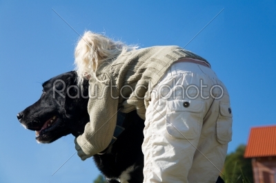 Girl and her Dog