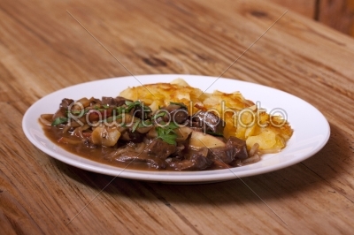 goulash with potatoes