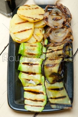 grilled assorted vegetables 