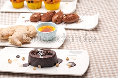 group of various dessert cake 