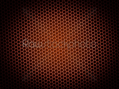 Honeycomb Background Red