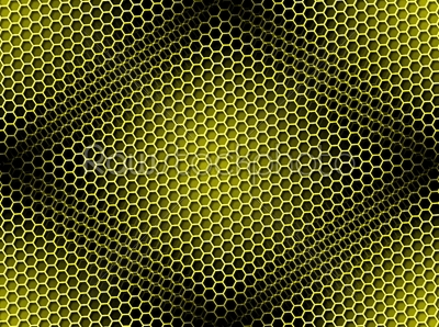 Honeycomb Background Seamless yellow