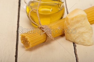 Italian pasta basic food ingredients
