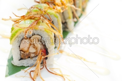 Japanese sushi rolls Maki Sushi 