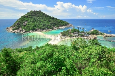 Koh Tao a paradise island in Thailand.