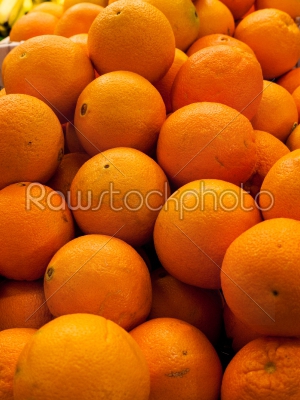 Large Pile of Oranges