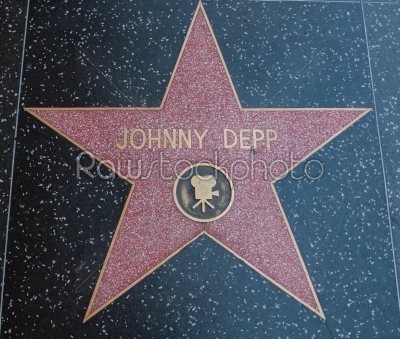 LOS ANGELES, USA - AUGUST 23: Johnny Depp Hollywood Star,2013