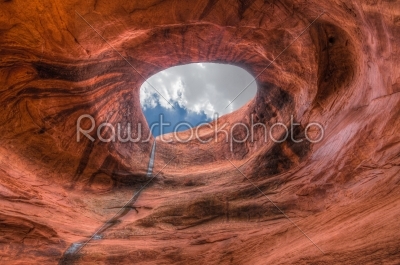 Monument valley hole