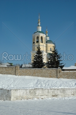 Old church in Serpuchov. Russia