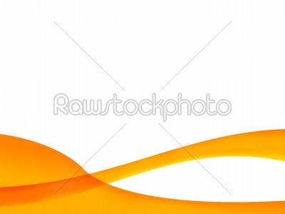 Orange Wave Background