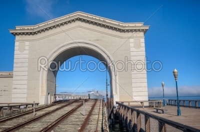 Pier 39 archway