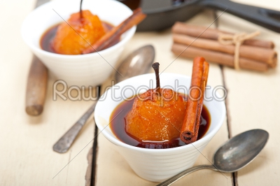 poached pears delicious home made recipe 