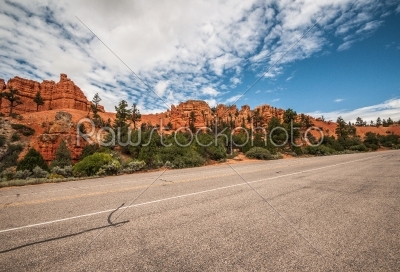 Road to Bryce Canyon