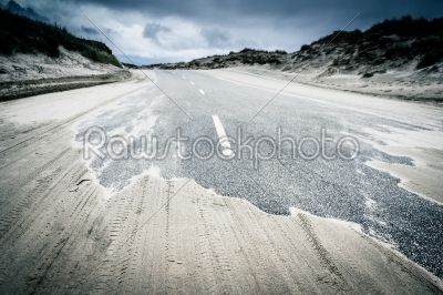 Sandy road
