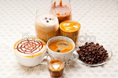 _select_ion of different coffee type