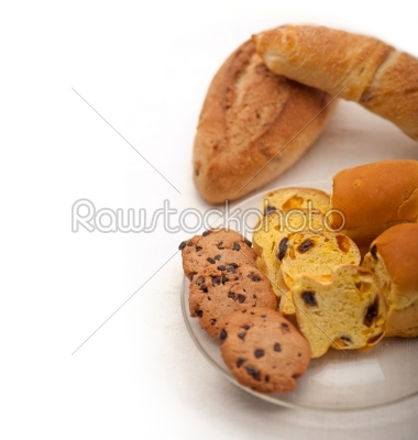 _select_ion of sweet bread and cookies