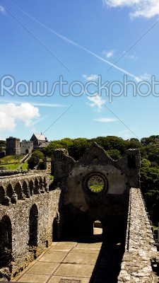 St David_qt_s Castle Ruins