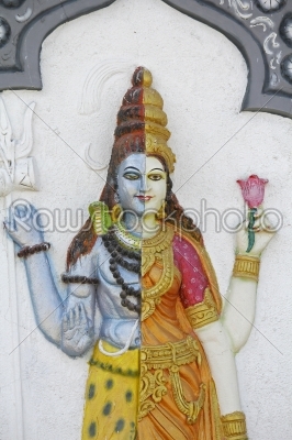 Statue of Ardhanari Nateshwar