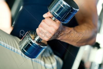 Strength and dumbbell