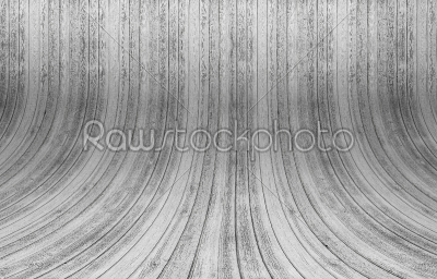 Wood background with curved planks