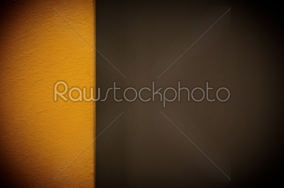 Yellow brown wall