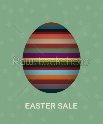 Easter sale card